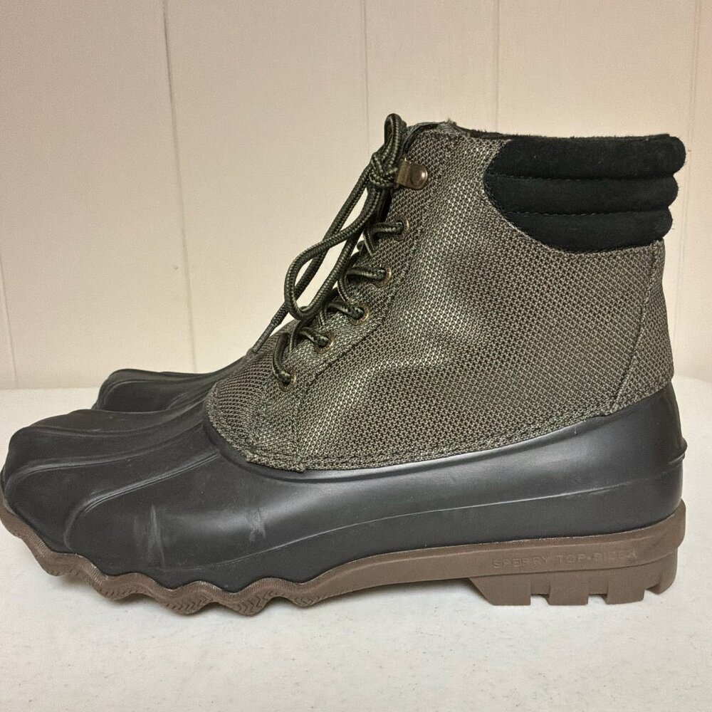 Sperry Topsiders Thinsulate Water Resistant Lace Up Boots Men's Size 9.5